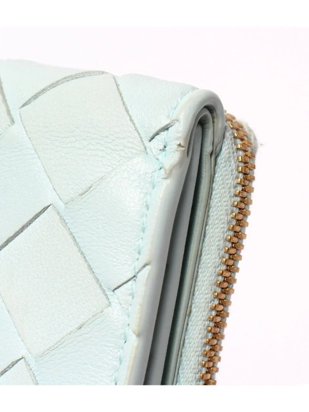 Bottega Veneta Trifold Wallet Intrecciato